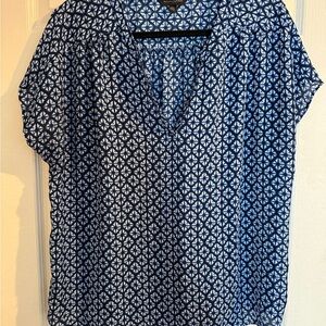 Banana Republic Geometric Print Women's Top - XL